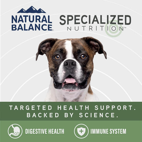 Natural Balance Digestive & Immune Health Lamb & Oatmeal Dry Dog Food 3.5lb - Poudre Pet & Feed Supply 3